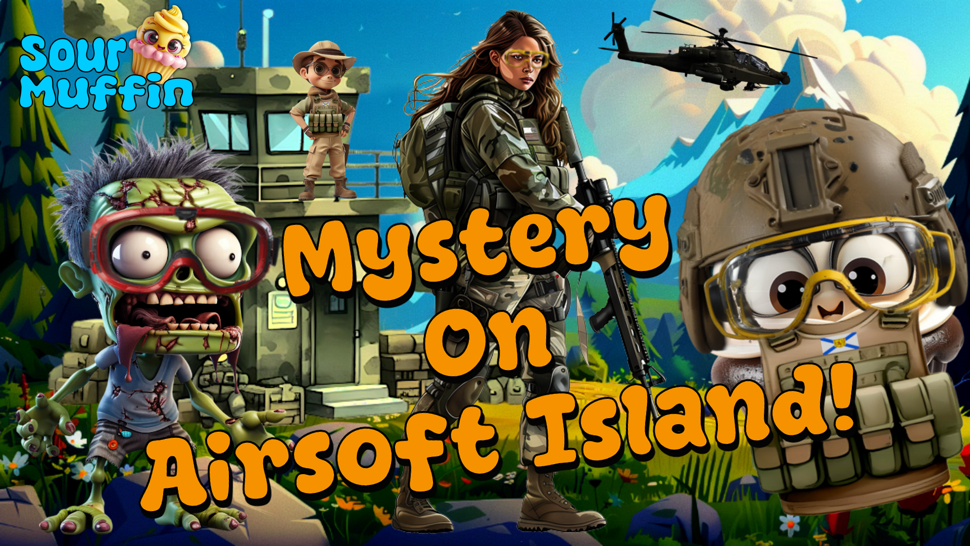 Main Menu - Mystery on Airsoft Island
