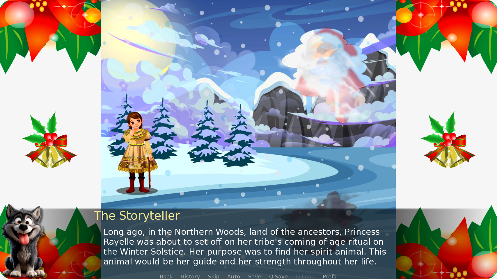 A Screen Grab from Sandy Claws: The Very First Christmas Bear